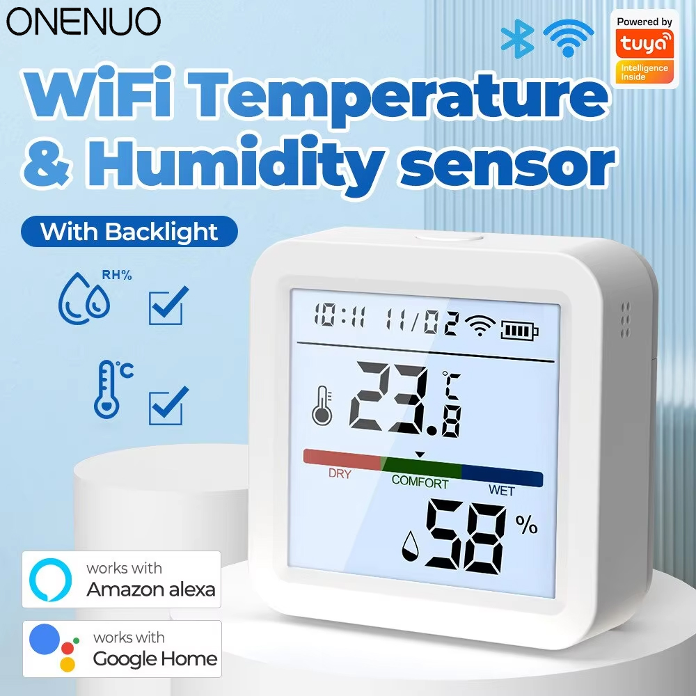 Digital Hygrometer Probe - Tuya New WiFi Temperature Humidity Sensor