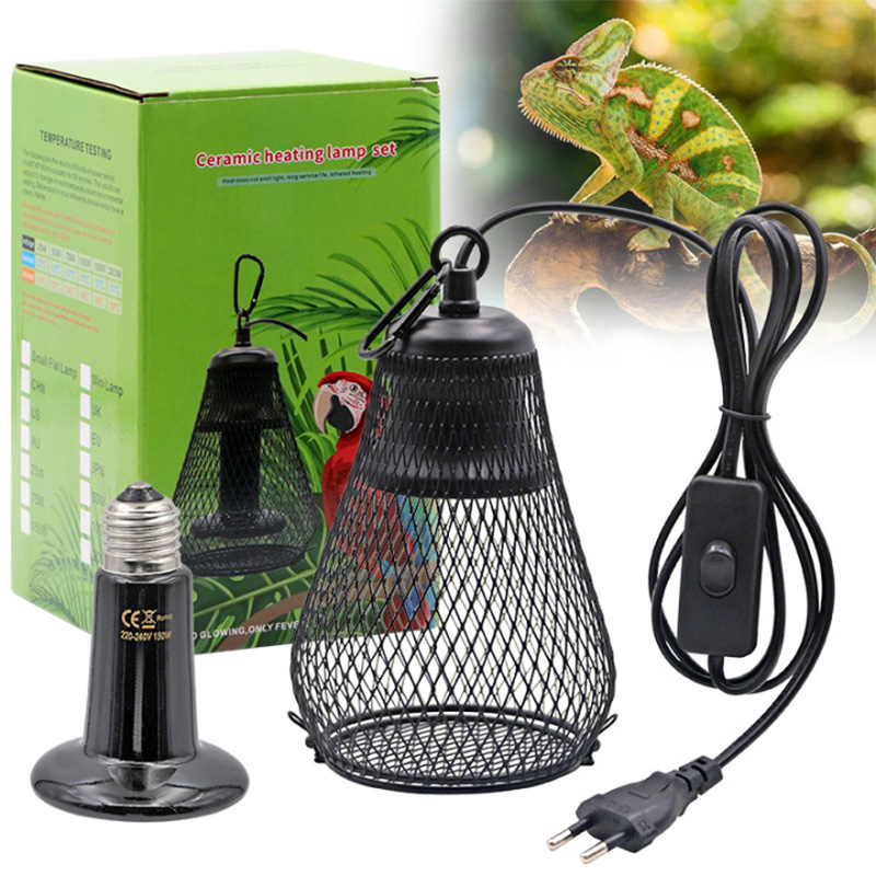 Ceramic Heat Emitter - Pet Reptile Heat Lamp Shade Infrared