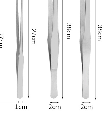 Feeding Tong Stainless - Stainless Steel Fish Tank Maintenance Tools,