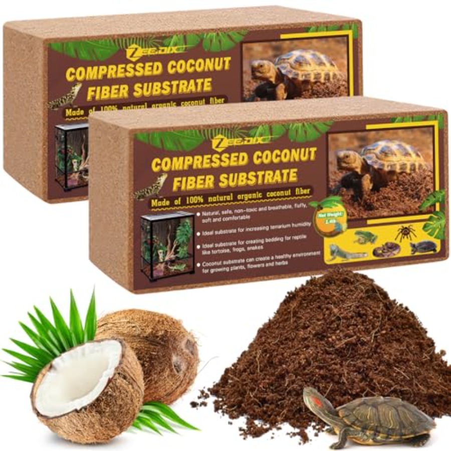 Substrate Coconut Fiber - 2 Pack Coconut Fiber Substrate, 100%