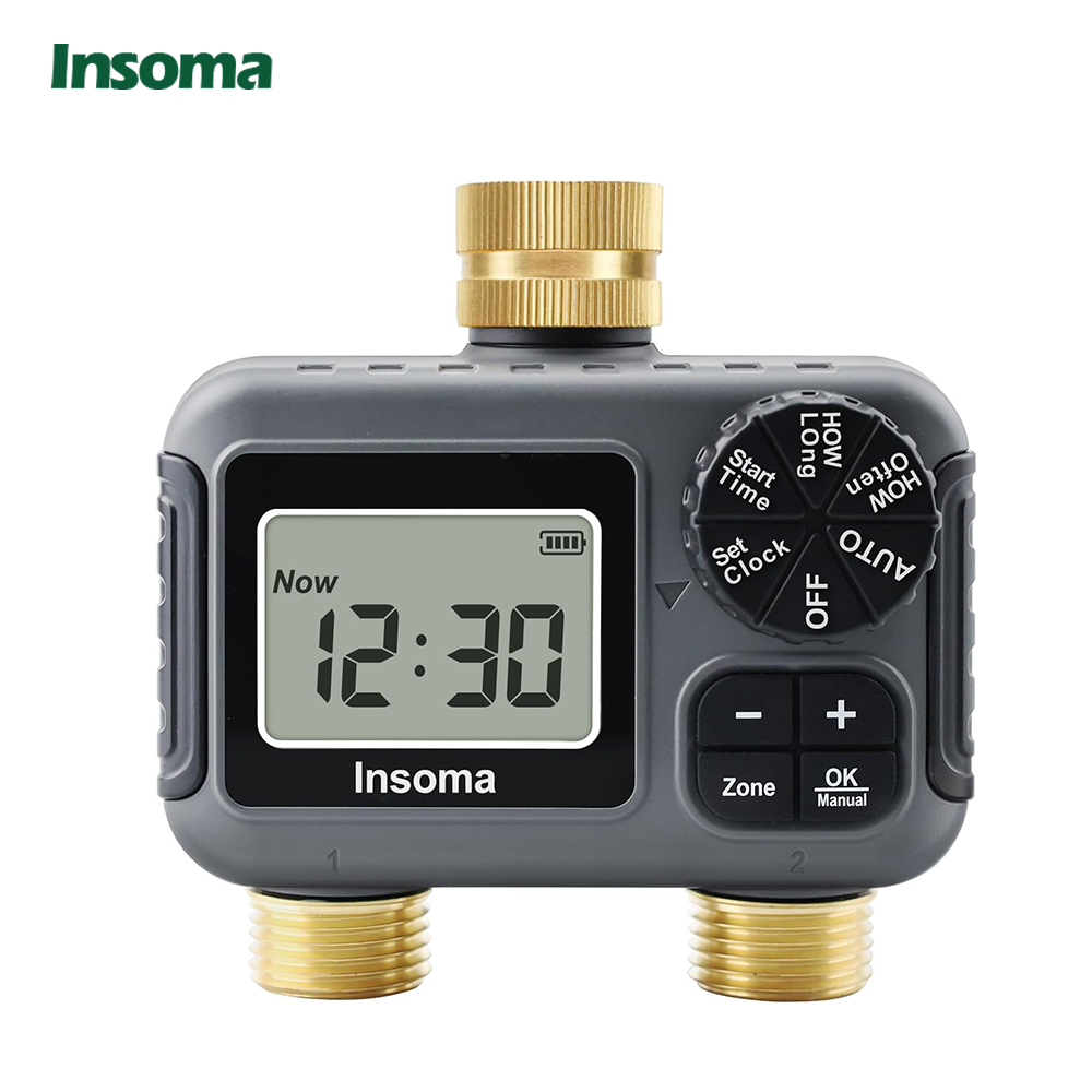 Timer Dual Outlet - Insoma Smart Irrigation Watering System Dual
