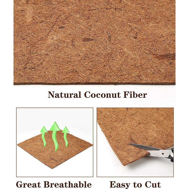 Substrate Coconut Fiber - HITL Natural Coconut Fiber Mat, Reptile