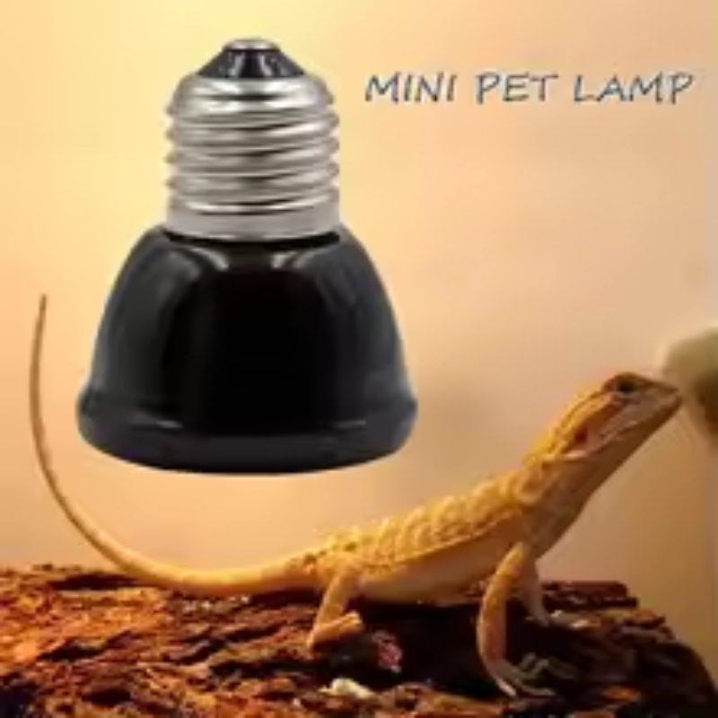 Ceramic Heat Emitter - Reptile Ceramic Heat Emitter Mini Black