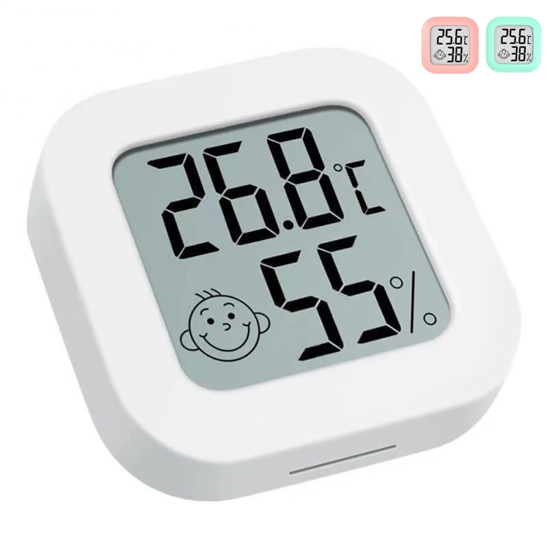 Digital Hygrometer Probe - LCD Digital Thermometer Hygrometer Indoor Room