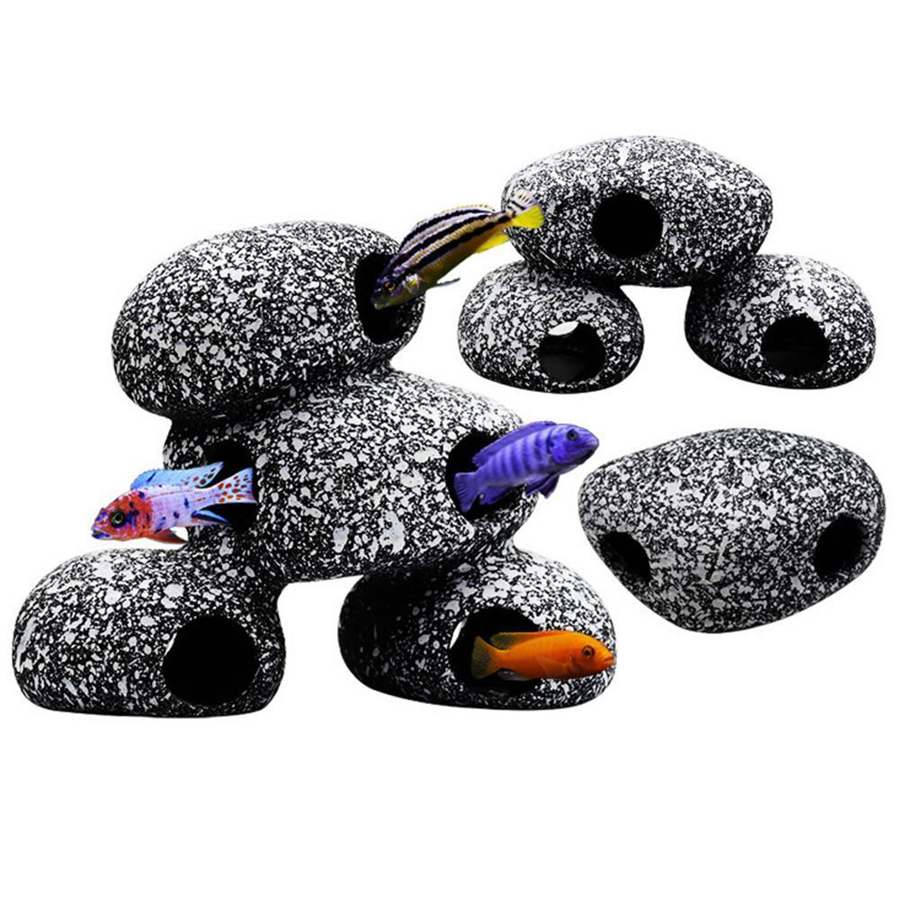 Hide Cave Ceramic - Aquarium Cave Fish Tank Hide Out