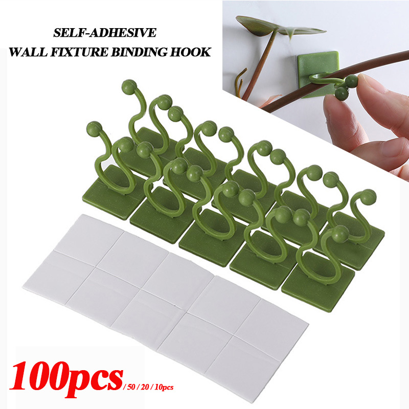 Vine Climbing Plastic - 100pcs-Home Garden Plant Climbing Wall Fixture