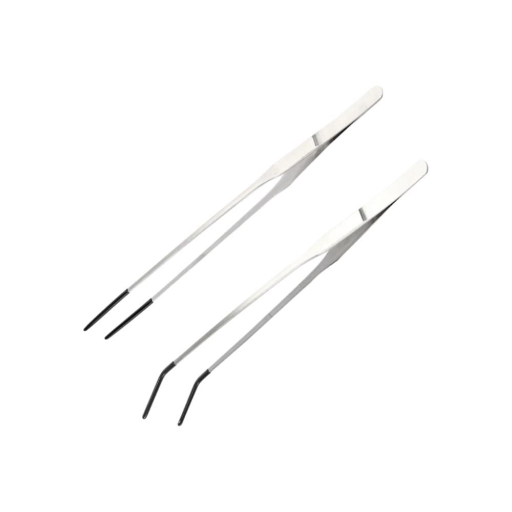 Feeding Tong Stainless - Stainless Steel Aquarium Feeding Tweezers Rubber