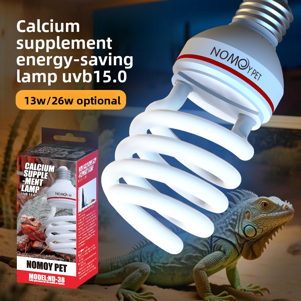 Vitamin D3 Reptile - NOMOY Reptile UVB 15.0 Bulb -