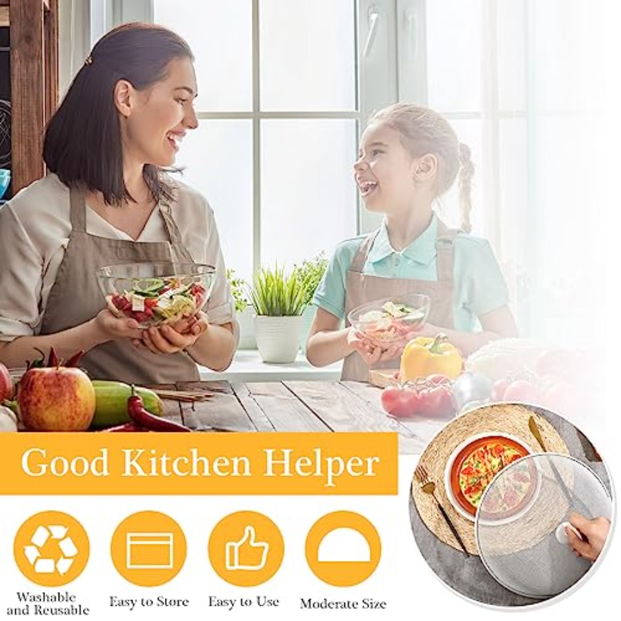 Gerrii 6 Pcs Metal Mesh Food C - Screen Top Mesh 评论和价格