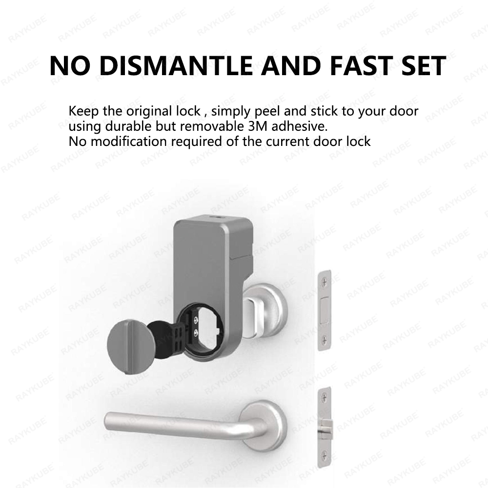 RAYKUBE A1 Pro Tuya BEL Smart  - Glass Door Hinge 评论和价格