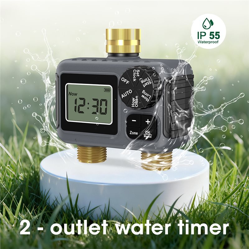 AY14 -Dual Outlets Automatic I - Timer Dual Outlet 评论和价格