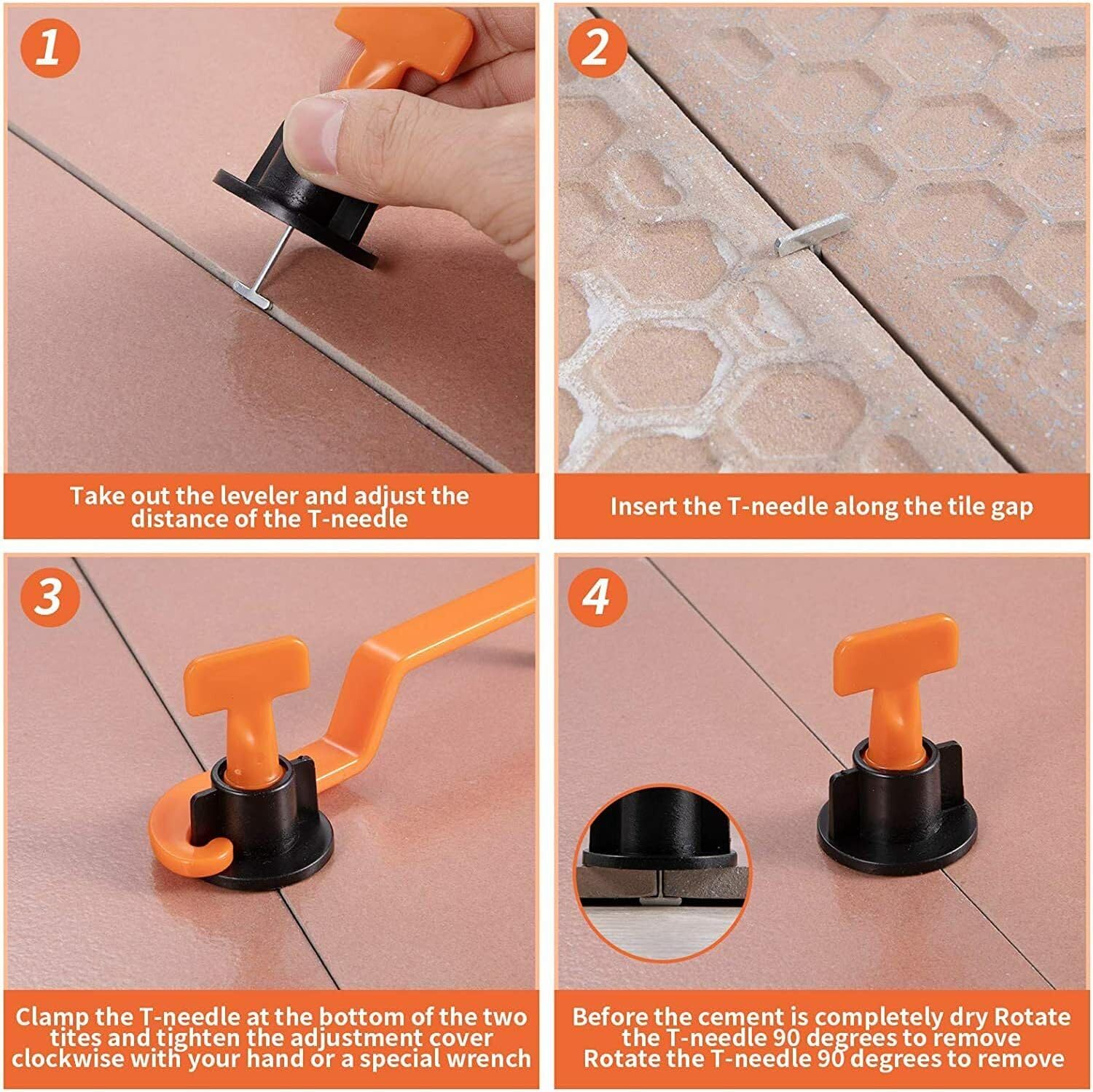 51Pcs Floor Tile Leveling Syst - Ceramic Tile Floor 评论和价格