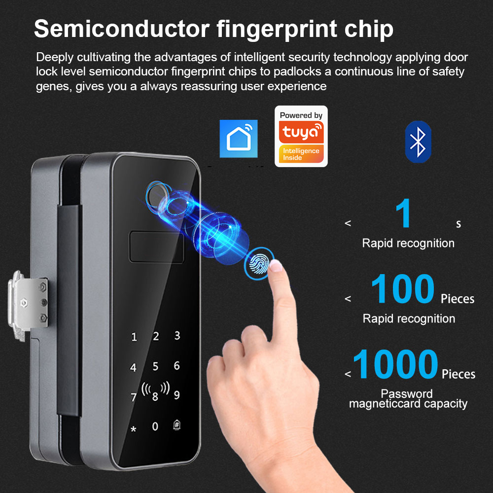 Intelligent Lock Glass Door Pa - Glass Door Hinge 评论和价格