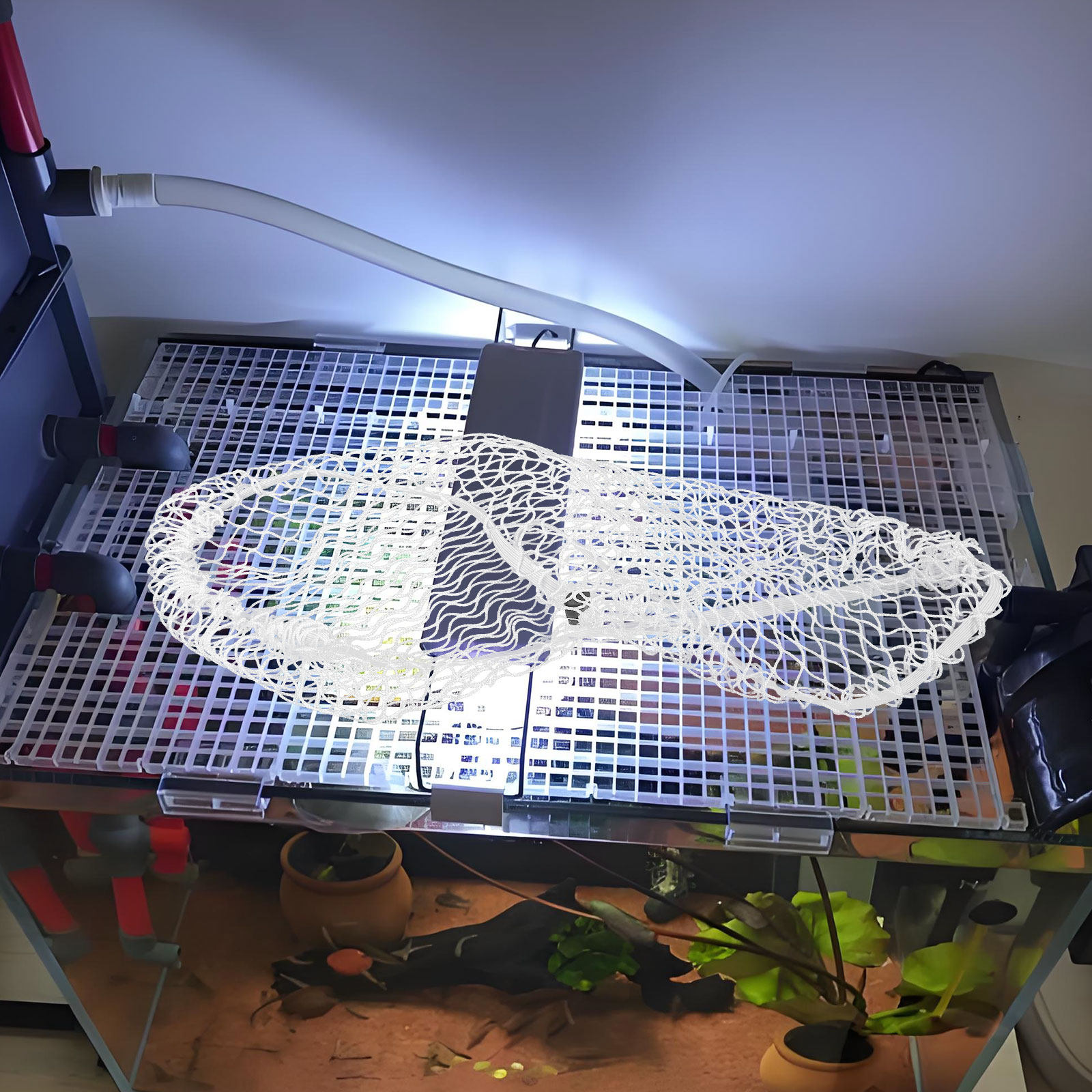 Aquarium Nylon Top Cover 40x20 - Screen Top Mesh 评论和价格