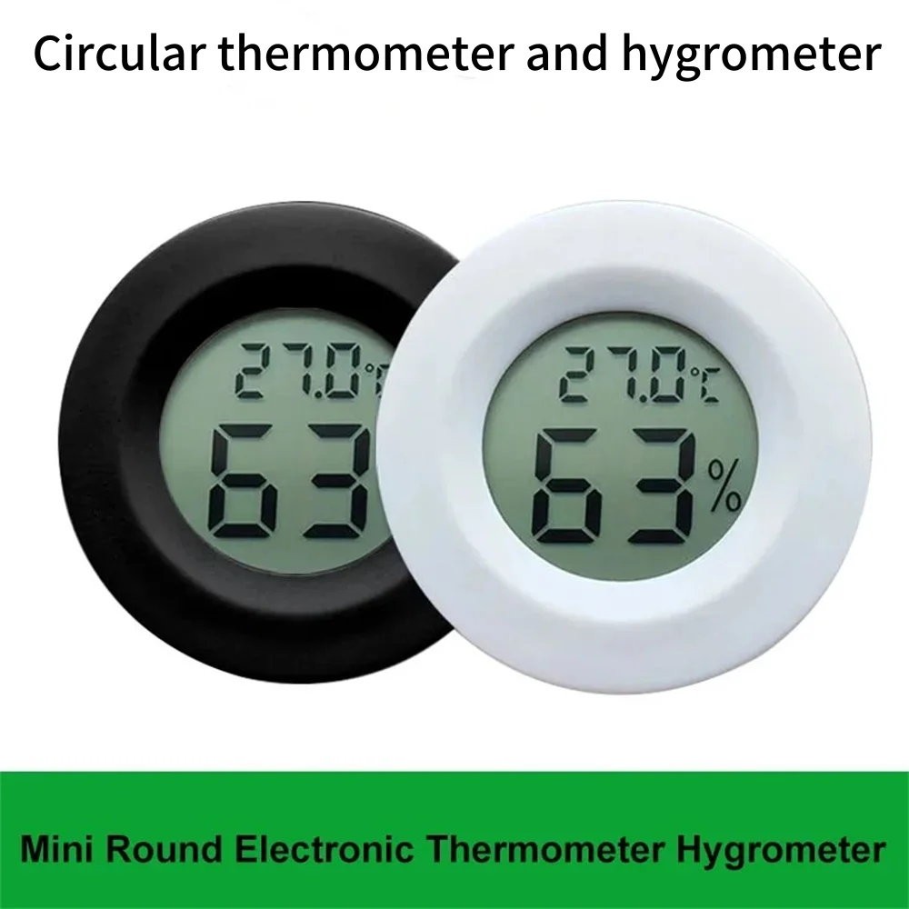 Mini Round Digital Thermometer - Digital Hygrometer Probe 评论和价格