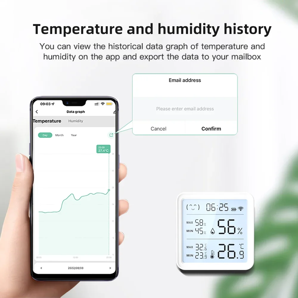 Tuya WiFi Temperature Humidity - Digital Hygrometer Probe 评论和价格