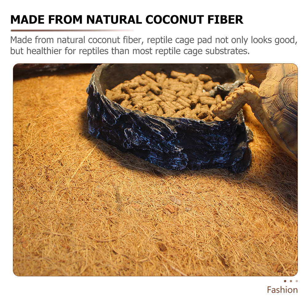 Terrarium Bedding Carpet Natur - Substrate Coconut Fiber 评论和价格