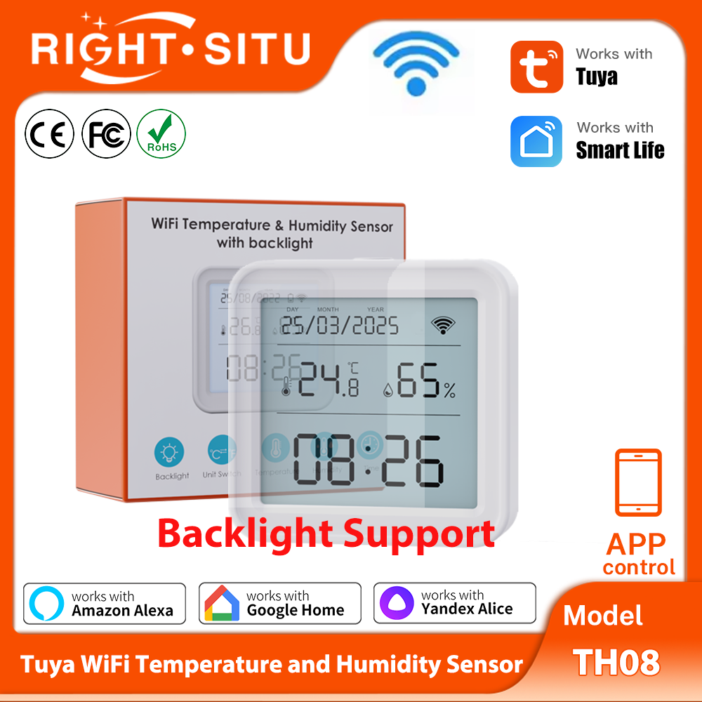 Tuya Temperature and Humidity  - Digital Hygrometer Probe 评论和价格