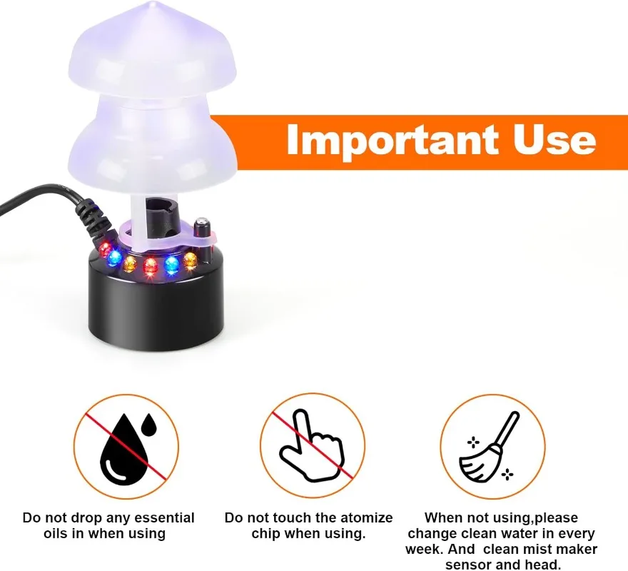 Ultrasonic Atomizer Mist Maker - Terrarium Fogger Ultrasonic 评论和价格