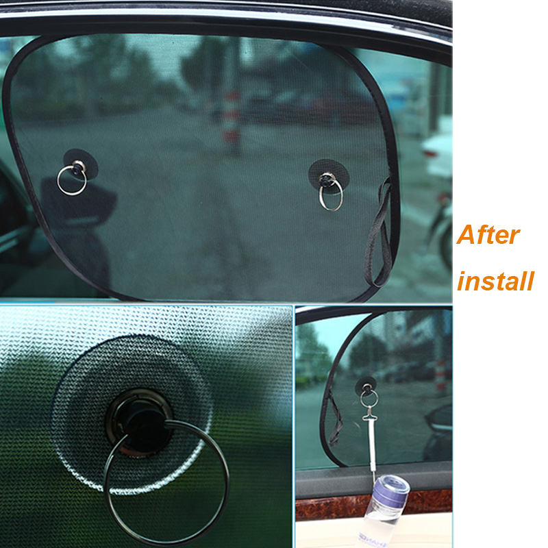 Super Quality 2pcs Black Side  - Screen Top Mesh 评论和价格