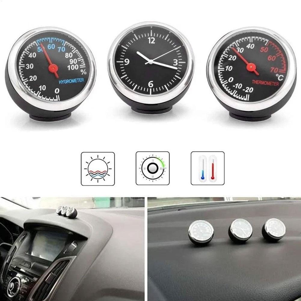 Mini Automobile Display Clock  - Digital Hygrometer Probe 评论和价格