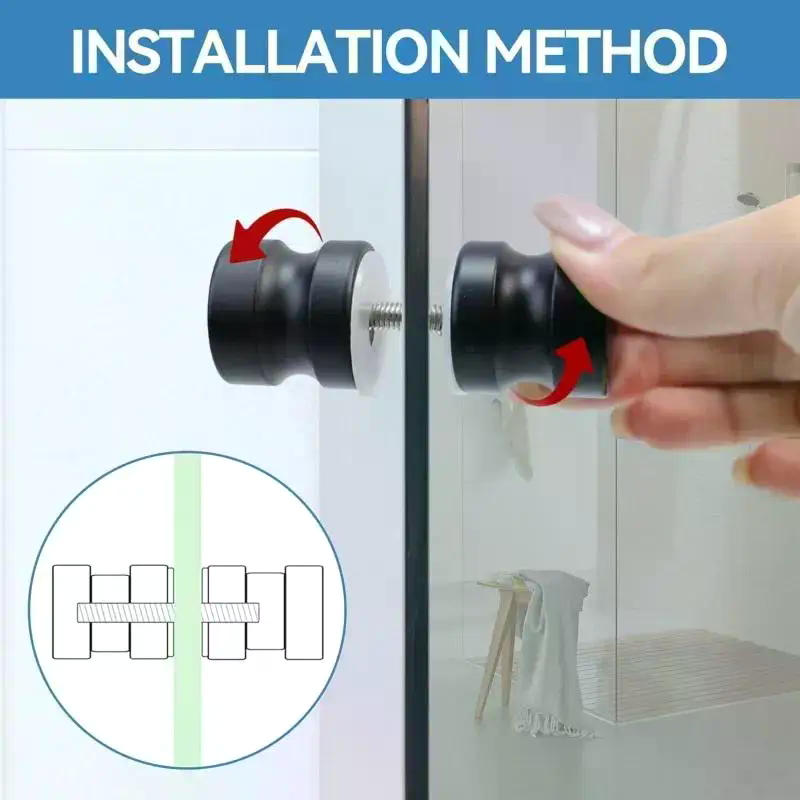 Stylish Shower Glass Door Hand - Glass Door Hinge 评论和价格