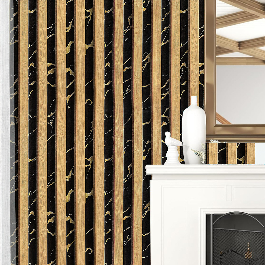 Yellow Grid Striped Self-adhes - Pvc Panel Background 评论和价格