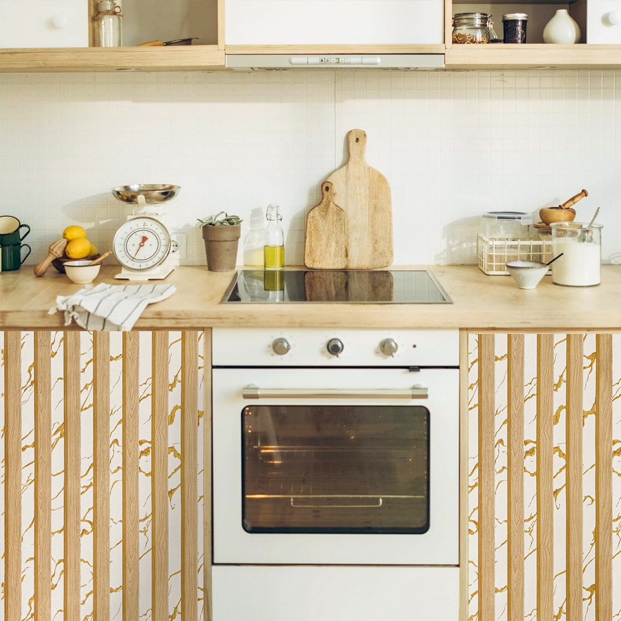 Yellow Grid Striped Self-adhes - Pvc Panel Background 评论和价格