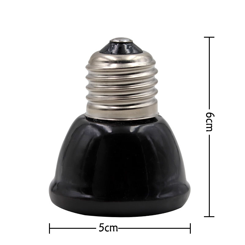 Black Mini Pet Heating lamp In - Ceramic Heat Emitter 评论和价格