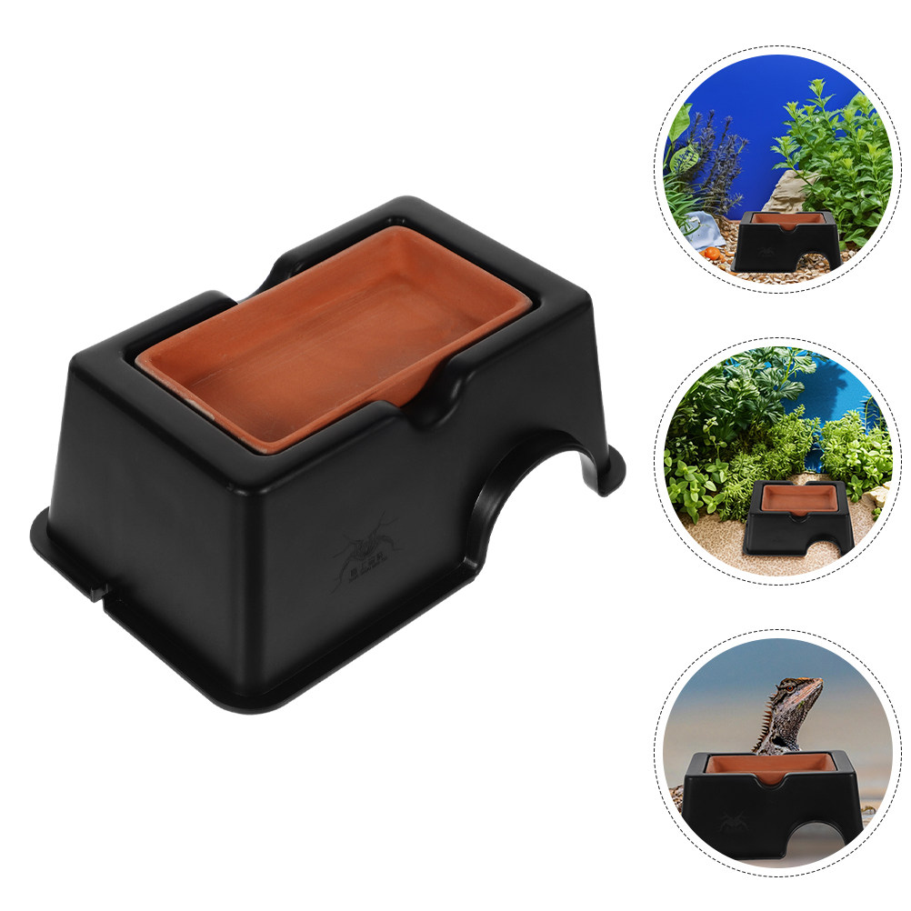 2Pcs Humid Leopard Gecko Shelt - Hide Cave Ceramic 评论和价格