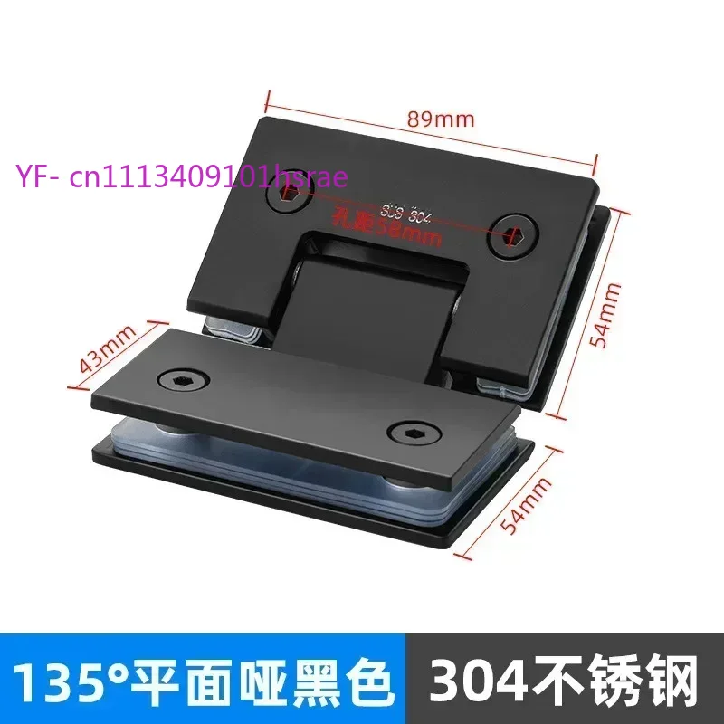 304 Stainless Steel Frameless  - Glass Door Hinge 评论和价格