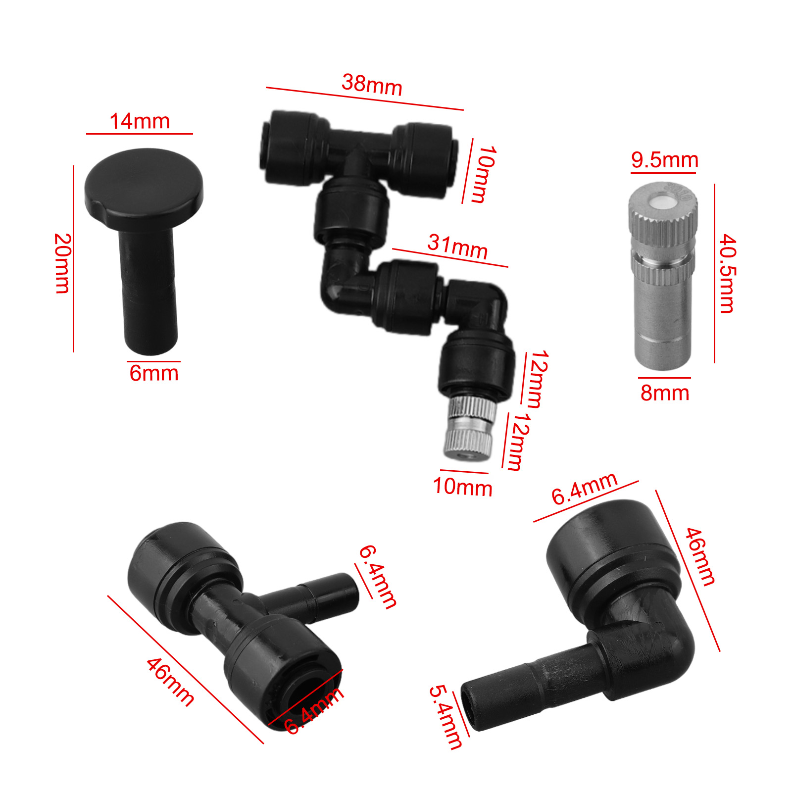 Plastic and Metal Misting Nozz - Misting Nozzle Reptile 评论和价格