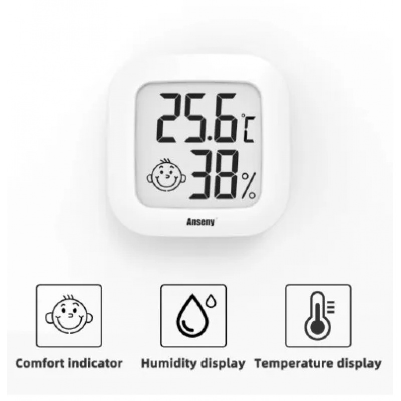 LCD Digital Thermometer Hygrom - Digital Hygrometer Probe 评论和价格