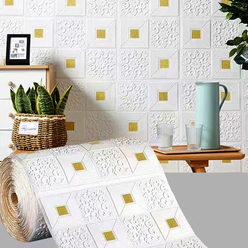 70*100cm Vintage Brick 3D Foam - Pvc Panel Background 评论和价格