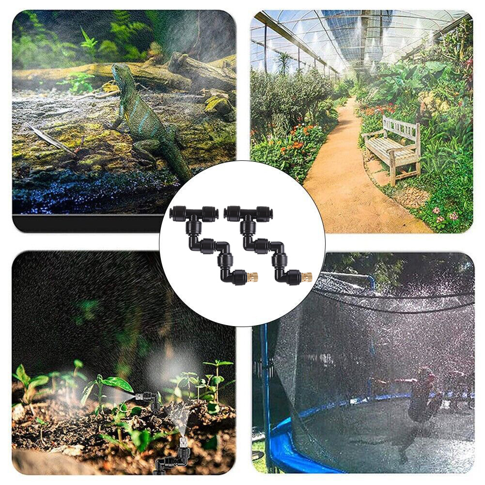 2 PCS Black Atomizing Nozzle 3 - Misting Nozzle Reptile 评论和价格