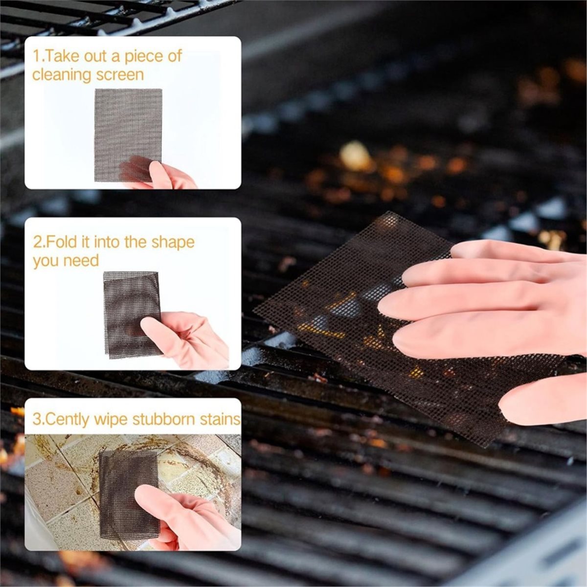 100 Pack Griddle 4x5.5'' Scree - Screen Top Mesh 评论和价格