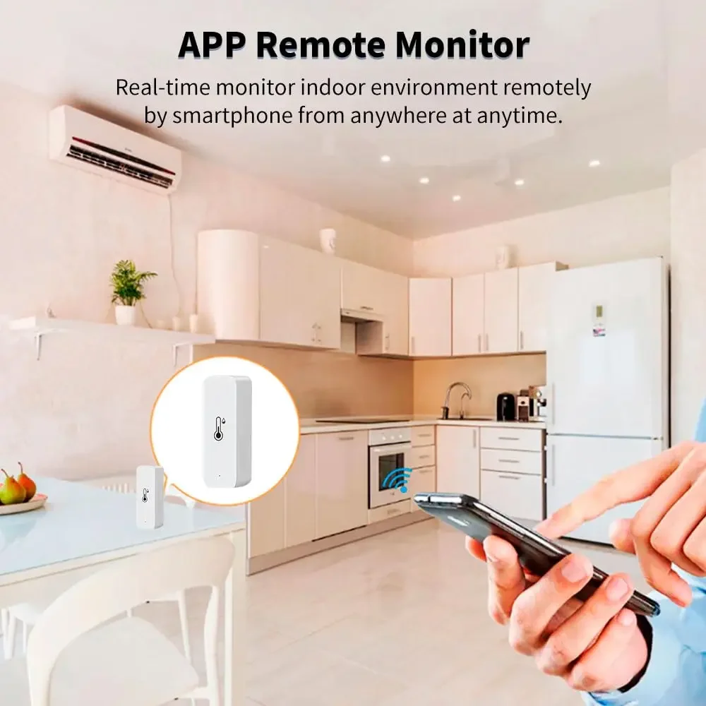 Smart Zigbee 3.0 Temperature H - Digital Hygrometer Probe 评论和价格