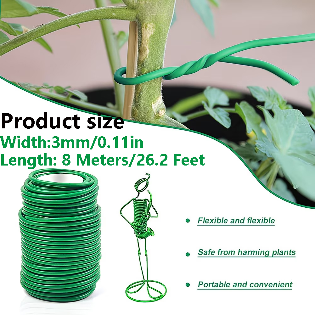 1Roll Heavy-Duty Garden Cable  - Vine Climbing Plastic 评论和价格